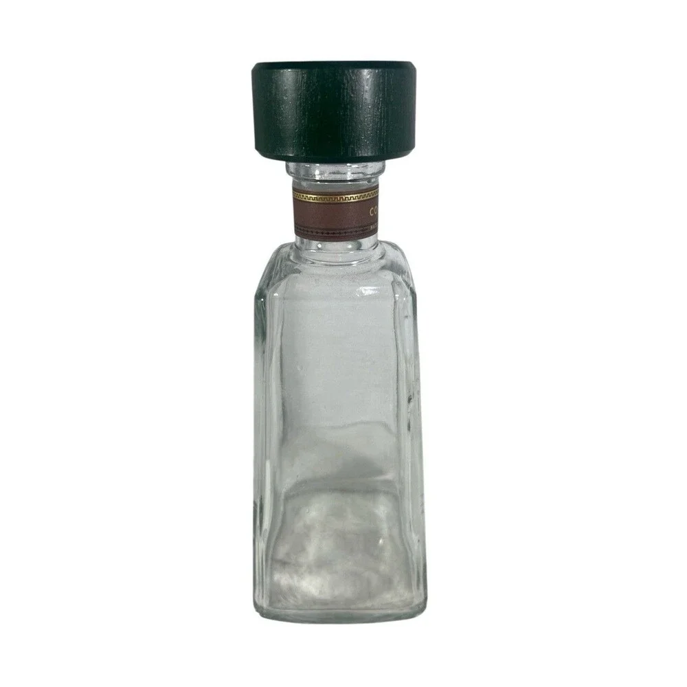 1800 Coconut Tequila Empty Glass Bottle 750ml Bar Decor Display Collectible